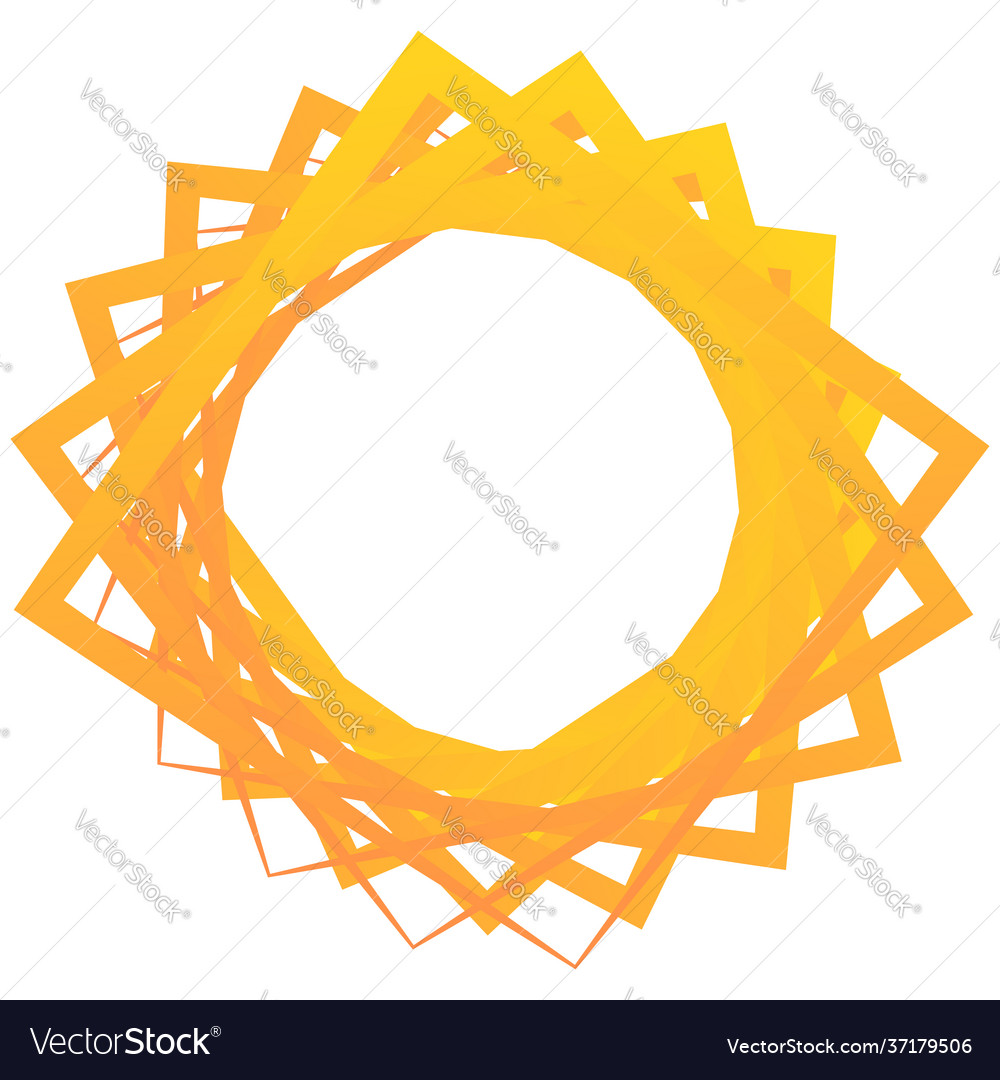 Abstract edgy angular design element geometric Vector Image Abstract edgy angular design element geometric