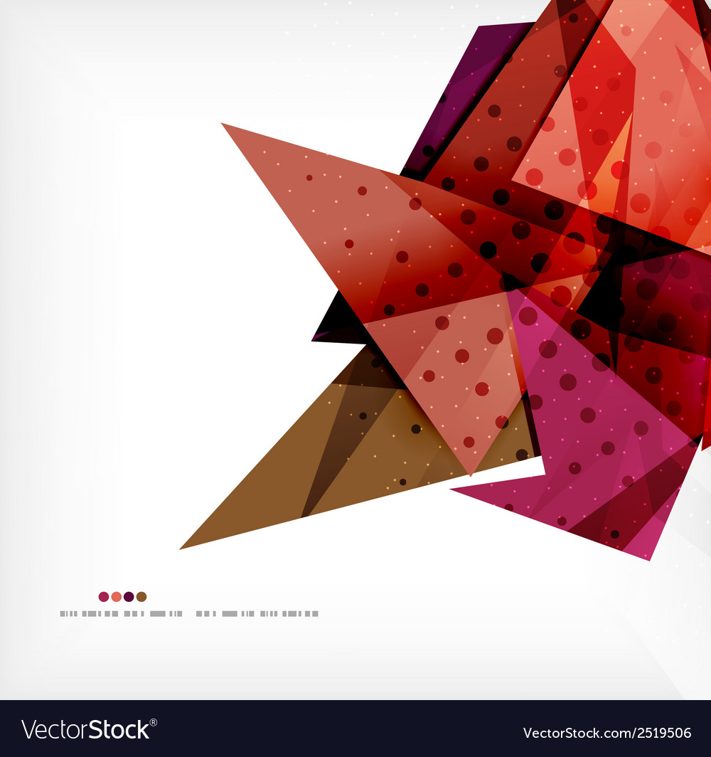 Abstract sharp angles background Royalty Free Vector Image