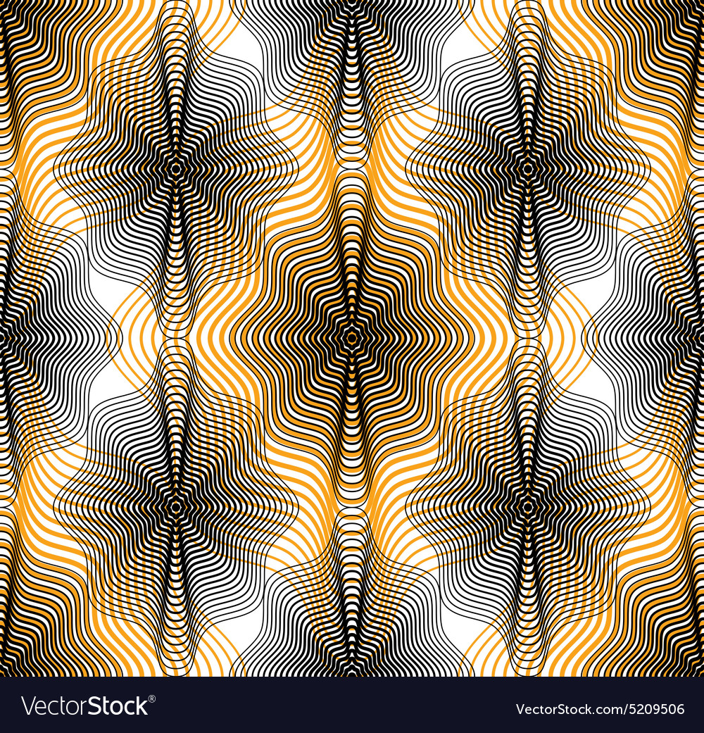 Bright stripy endless overlay pattern art