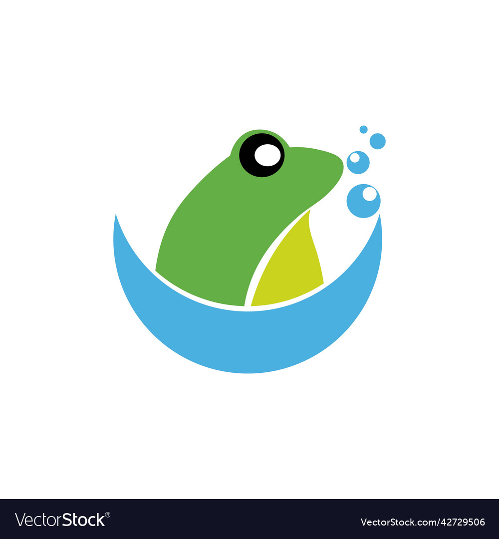 Frog icon template