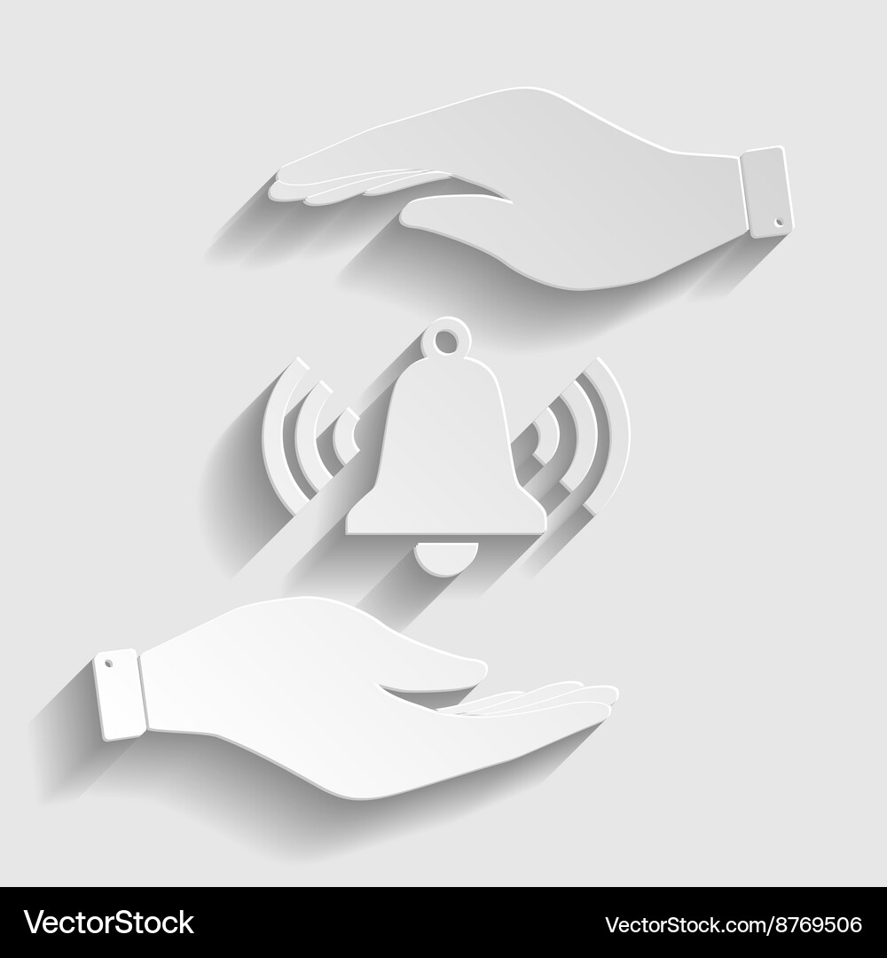 Ringing bell icon Royalty Free Vector Image - VectorStock