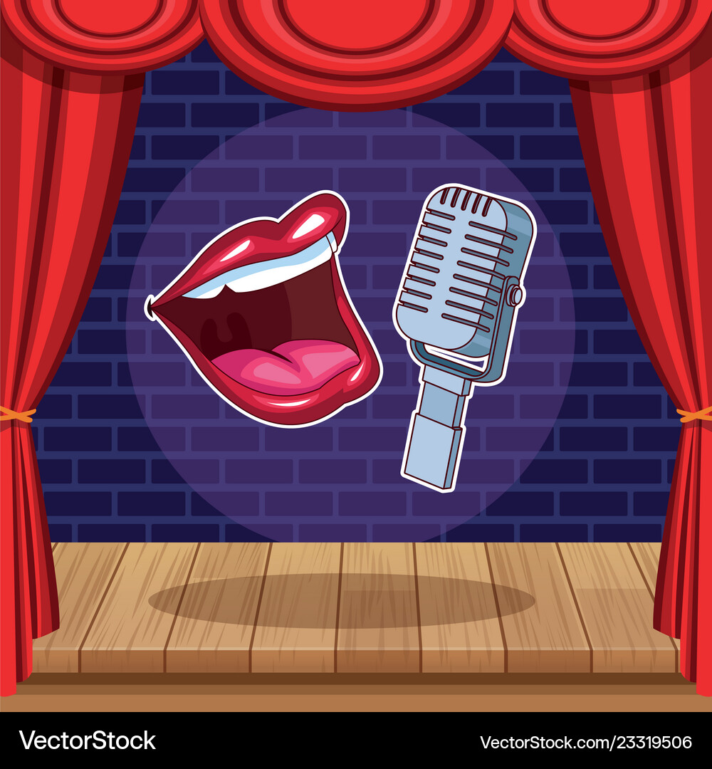 Show and theater Royalty Free Vector Image - VectorStock