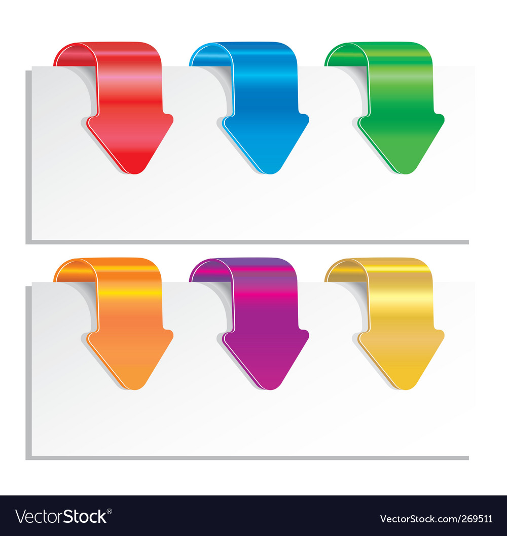 Colorful Arrow Set