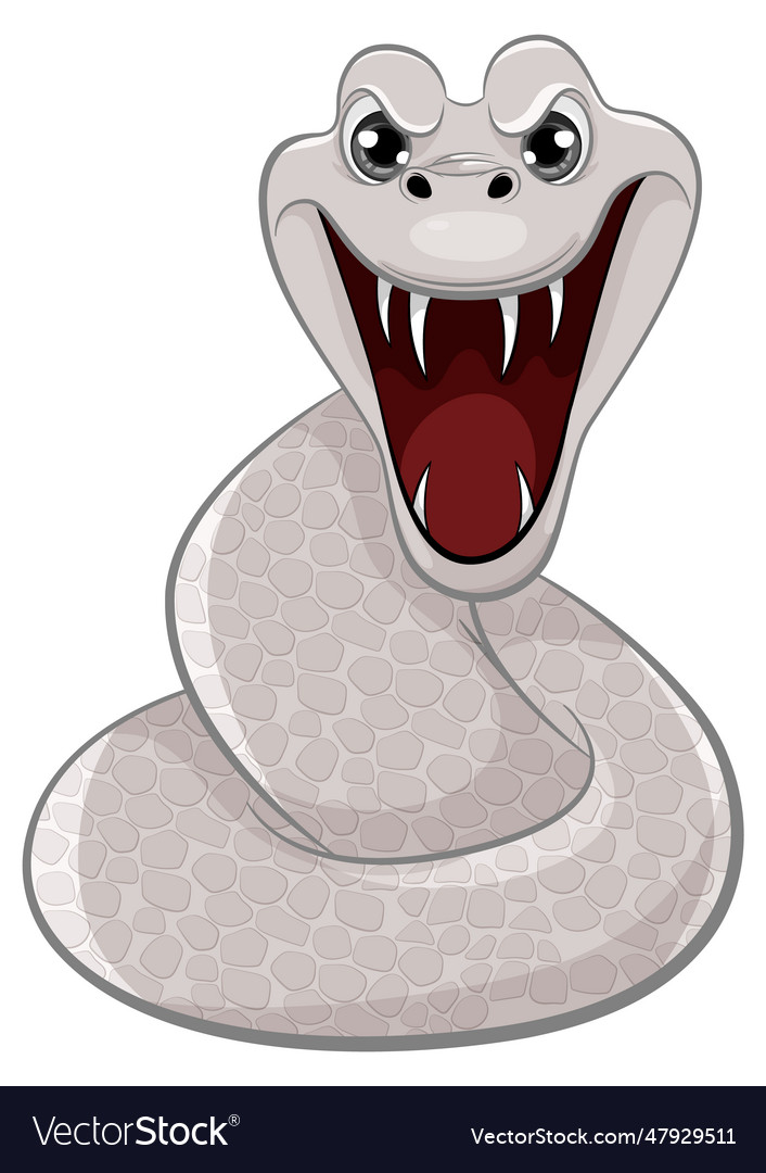 Premium Photo  A giant predatory snake. 3d illustrations