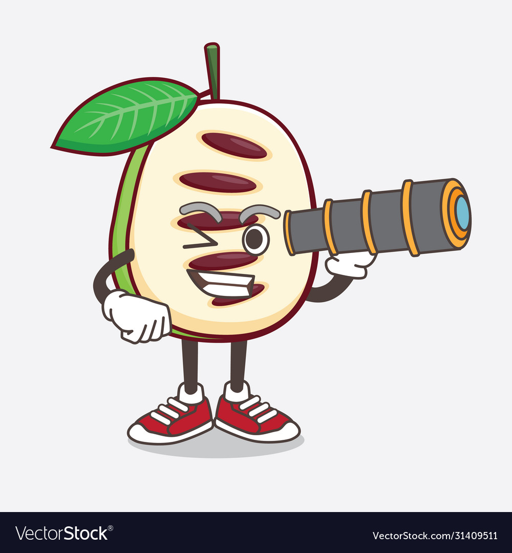 Pawpaw fruit cartoon mascot character using Vector Image