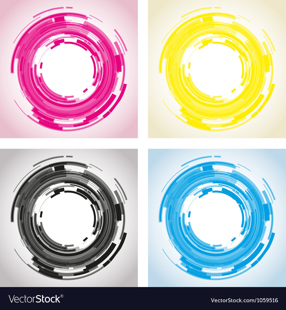 Abstract circle background