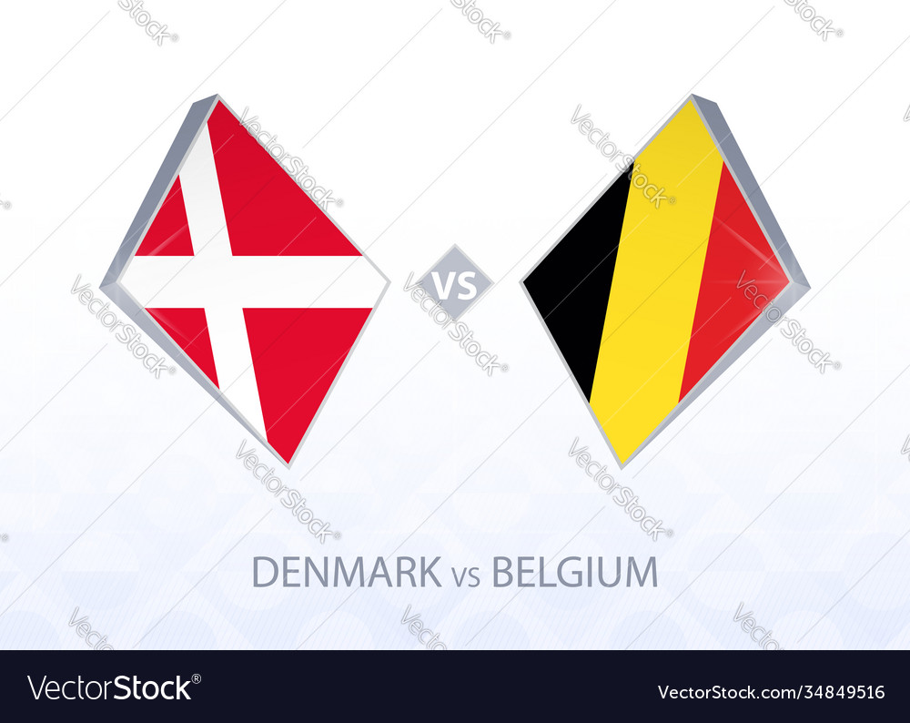 Europe football competition denmark vs belgium