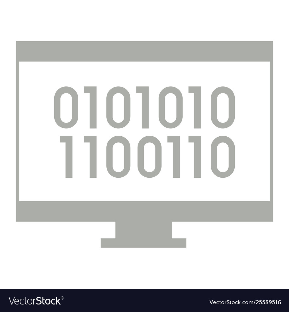 Isolated monitor device with a binary number