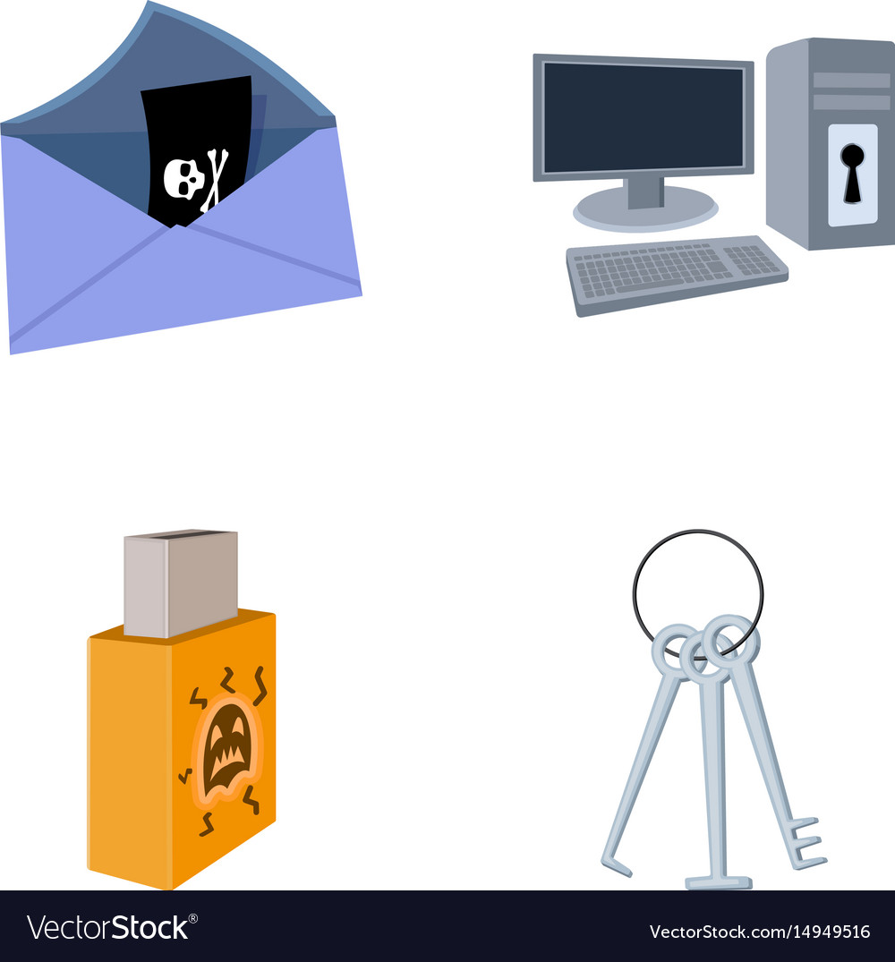 Virus monitor display screen hackers