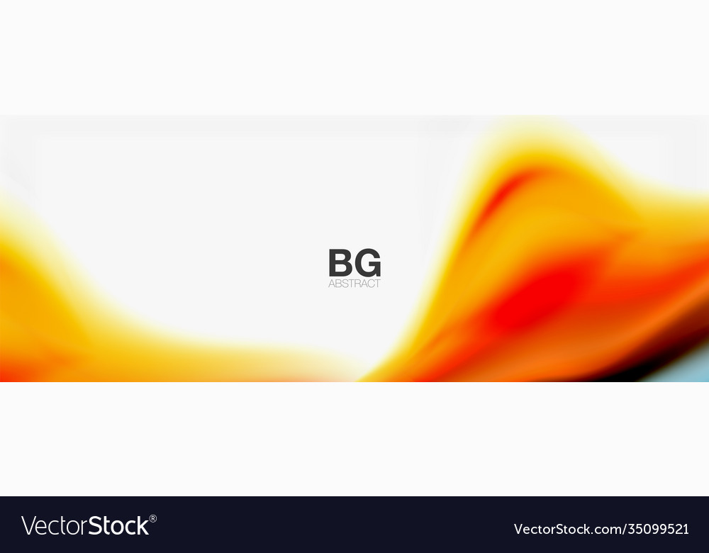 Abstract background smooth flowing lines blurred vector image Abstract background smooth flowing lines blurred