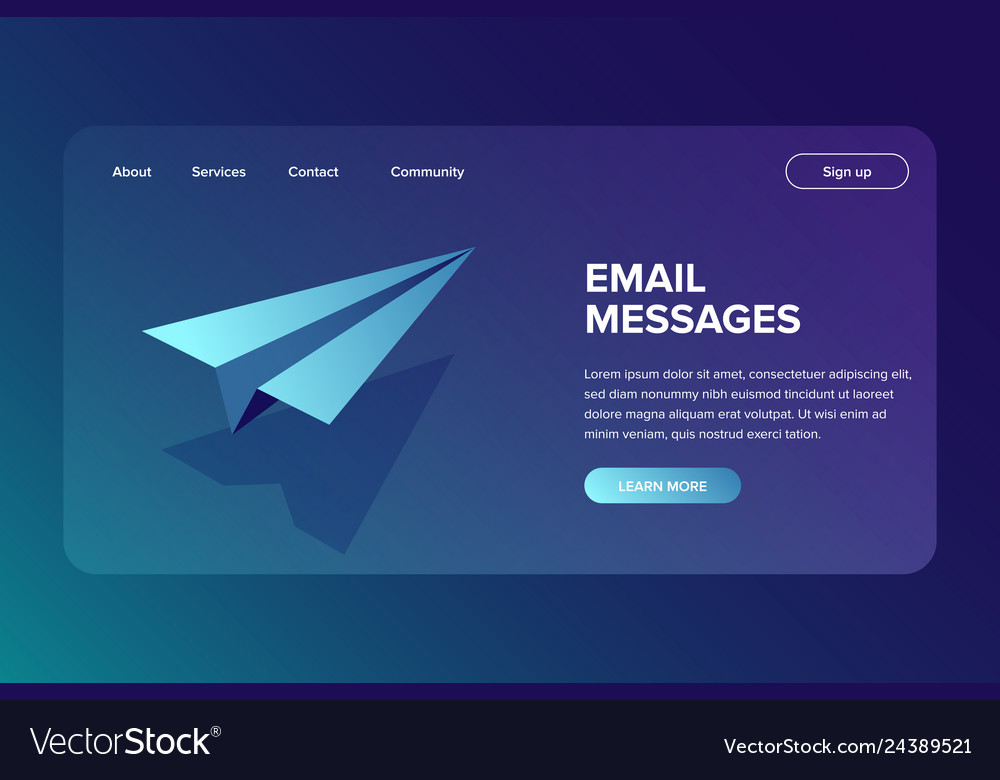 Email & Message Delivery Concept