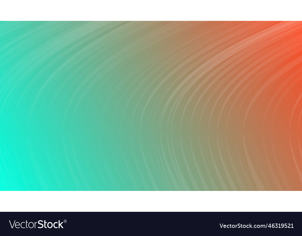 Modern colorful gradient background with wave