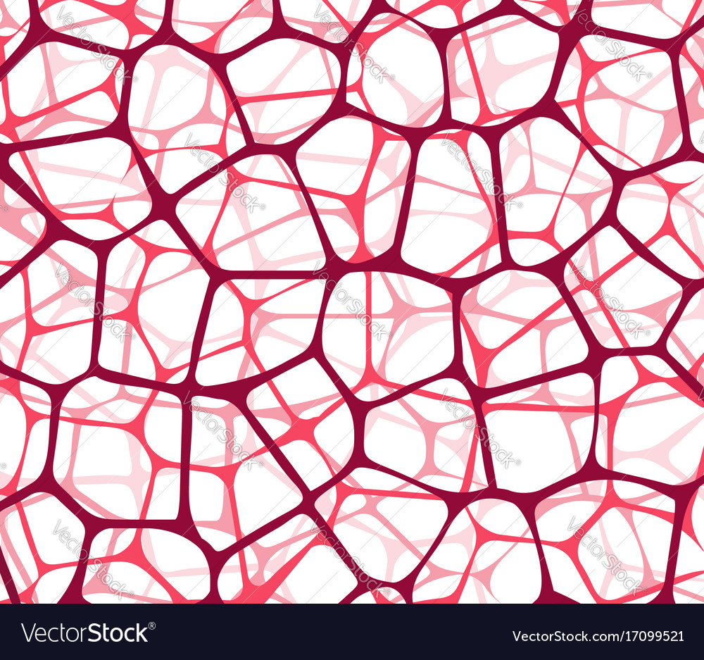 Reticulated Red Net Pattern