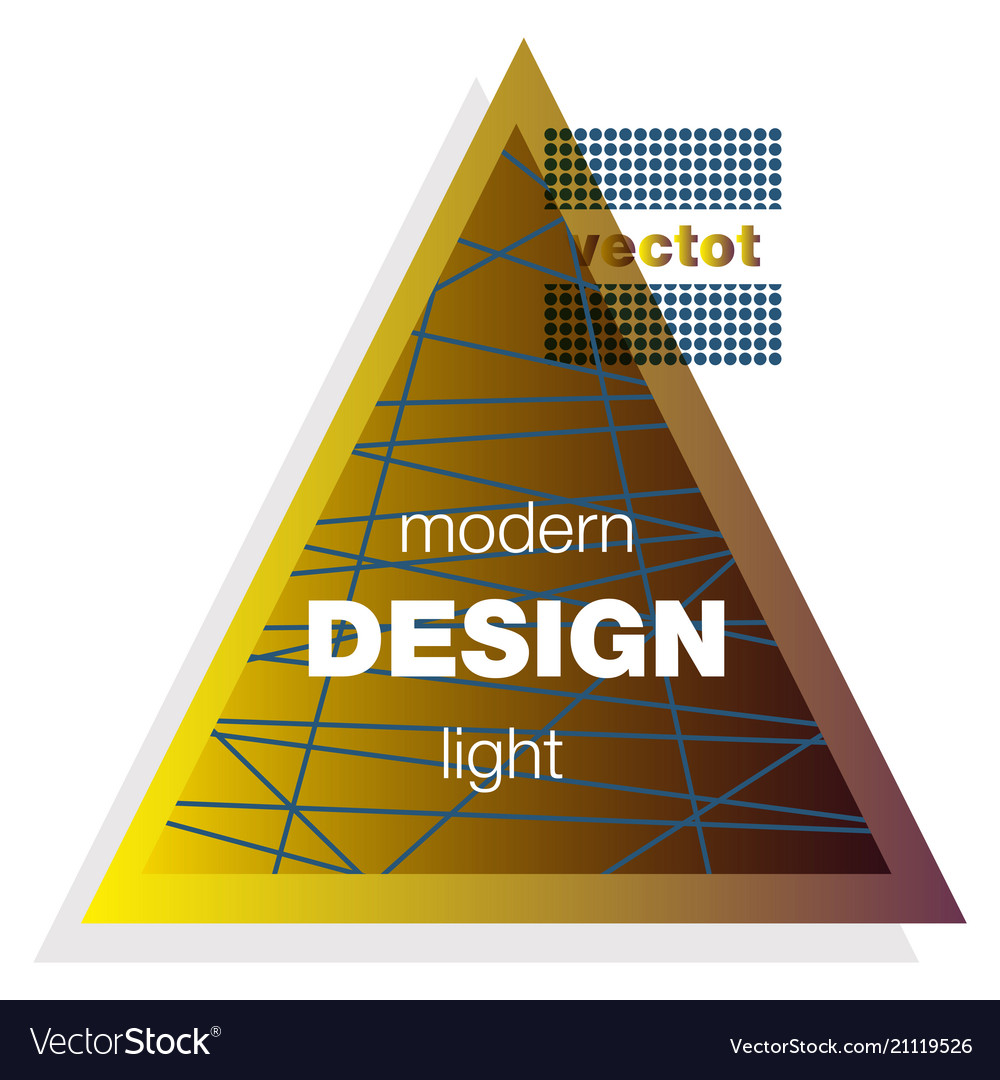 Abstract colorful triangle dynamic splash liquid Vector Image Abstract colorful triangle dynamic splash liquid