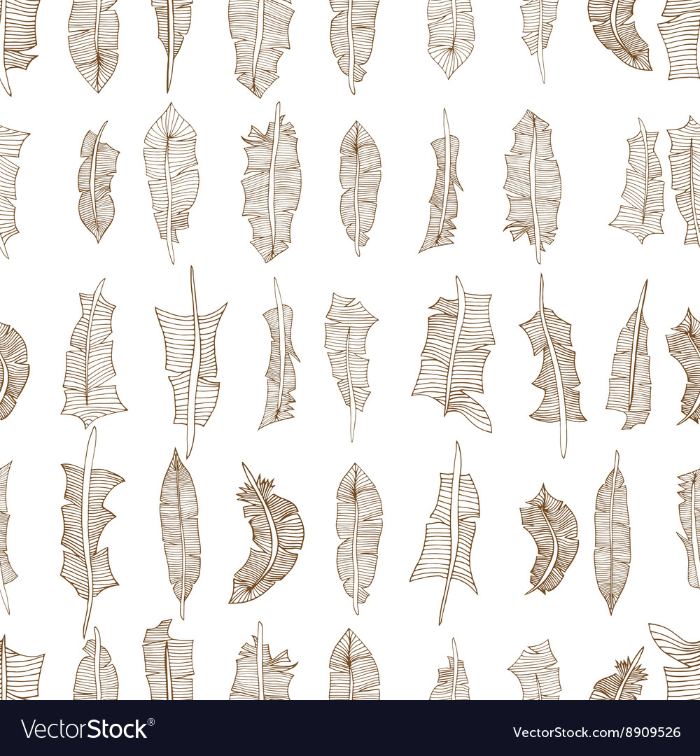 Feathers pattern