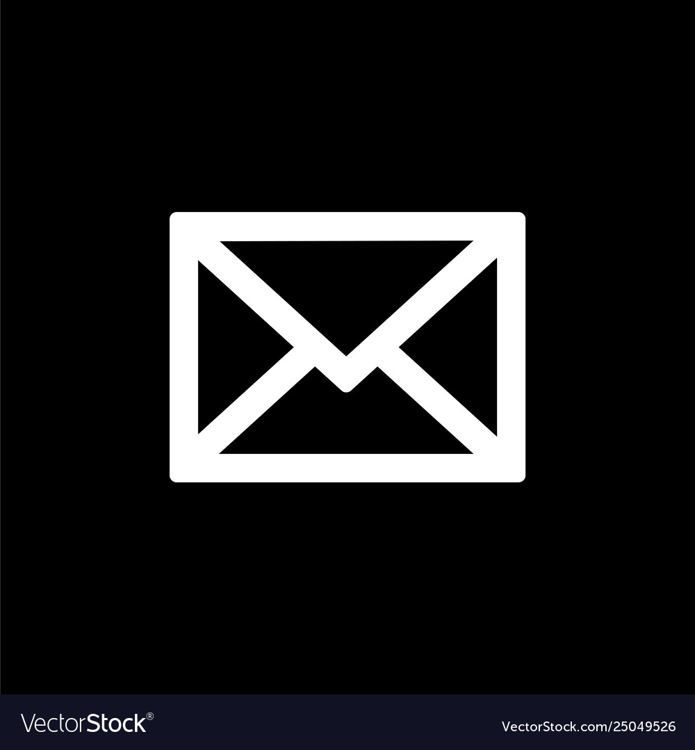 Message icon for simple flat style ui design