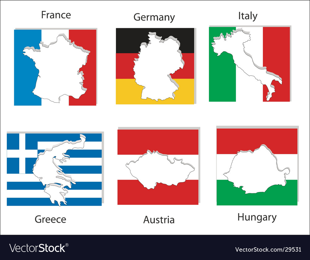 Maps and flags