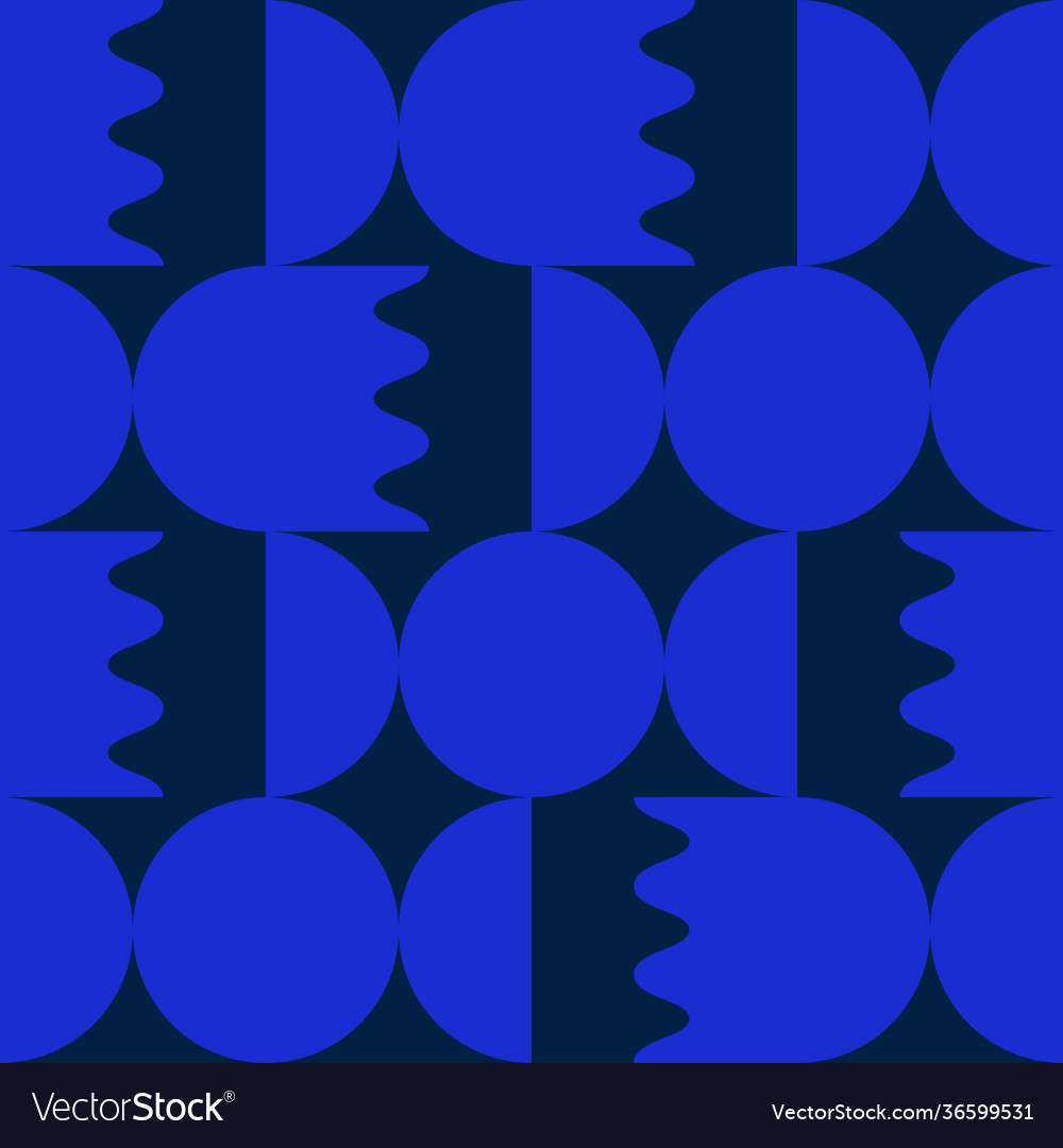 Mosaic abstract pattern design vector image Mosaic abstract pattern design