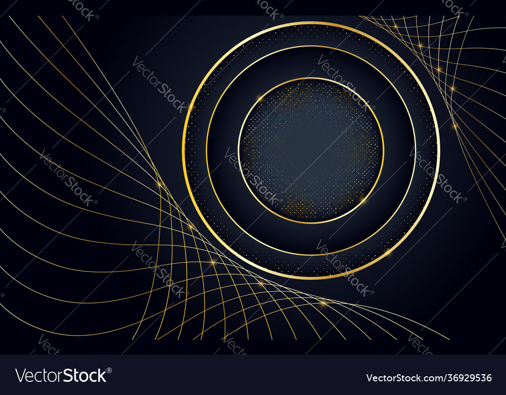 Black gradient abstract lines geometric overlaps