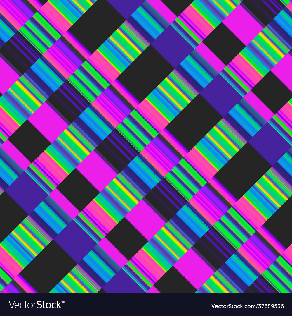Bright seamless abstract pattern in retro style