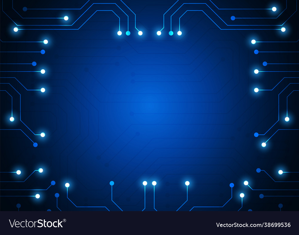 Circuit technology background with hi-tech