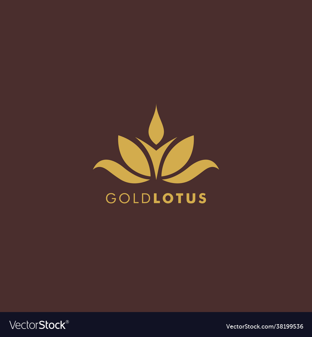 Gold Lotus Logo