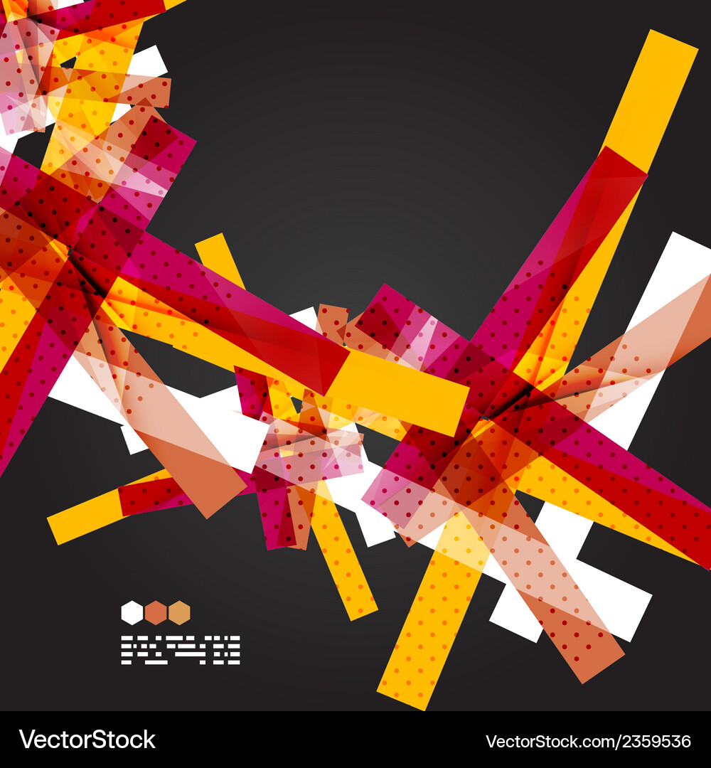 Light geometric compositions Royalty Free Vector Image