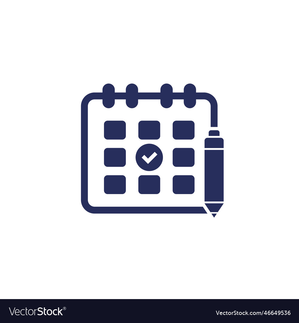 Save a date icon with calendar