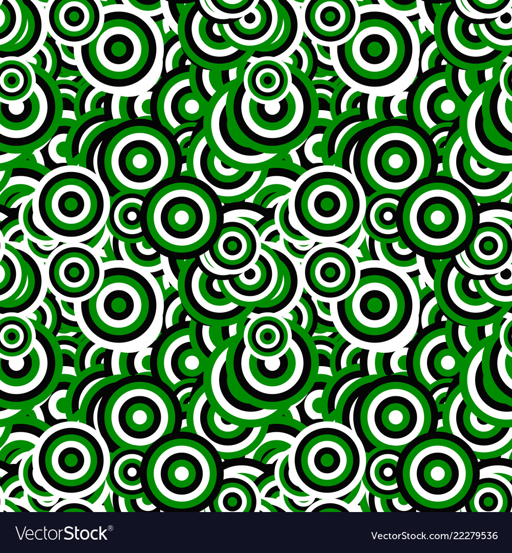 Seamless abstract concentric circle pattern