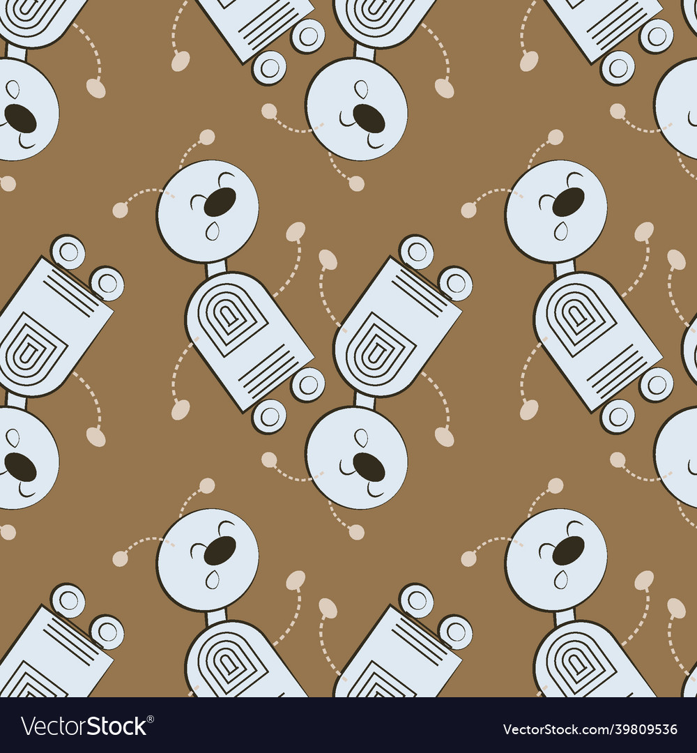 Stylized dancing robots - graphics machine revolt