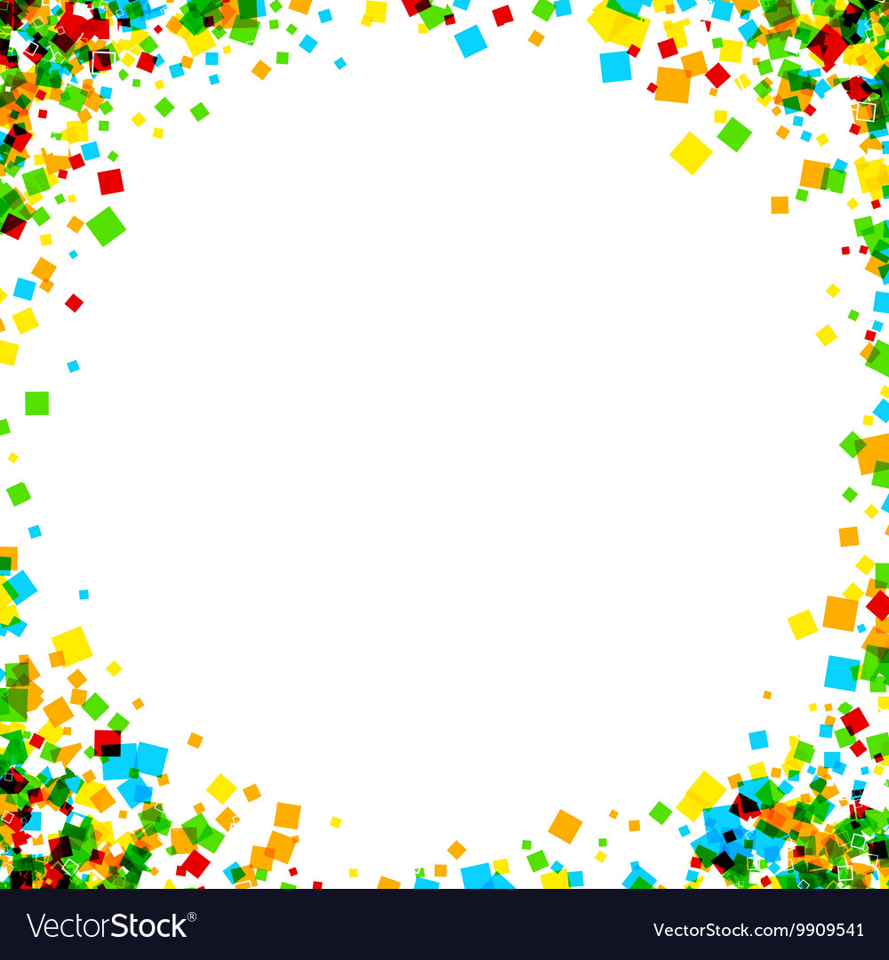 Background with colour squares