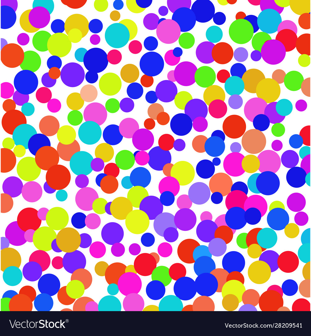 Colorful confetti Royalty Free Vector Image - VectorStock