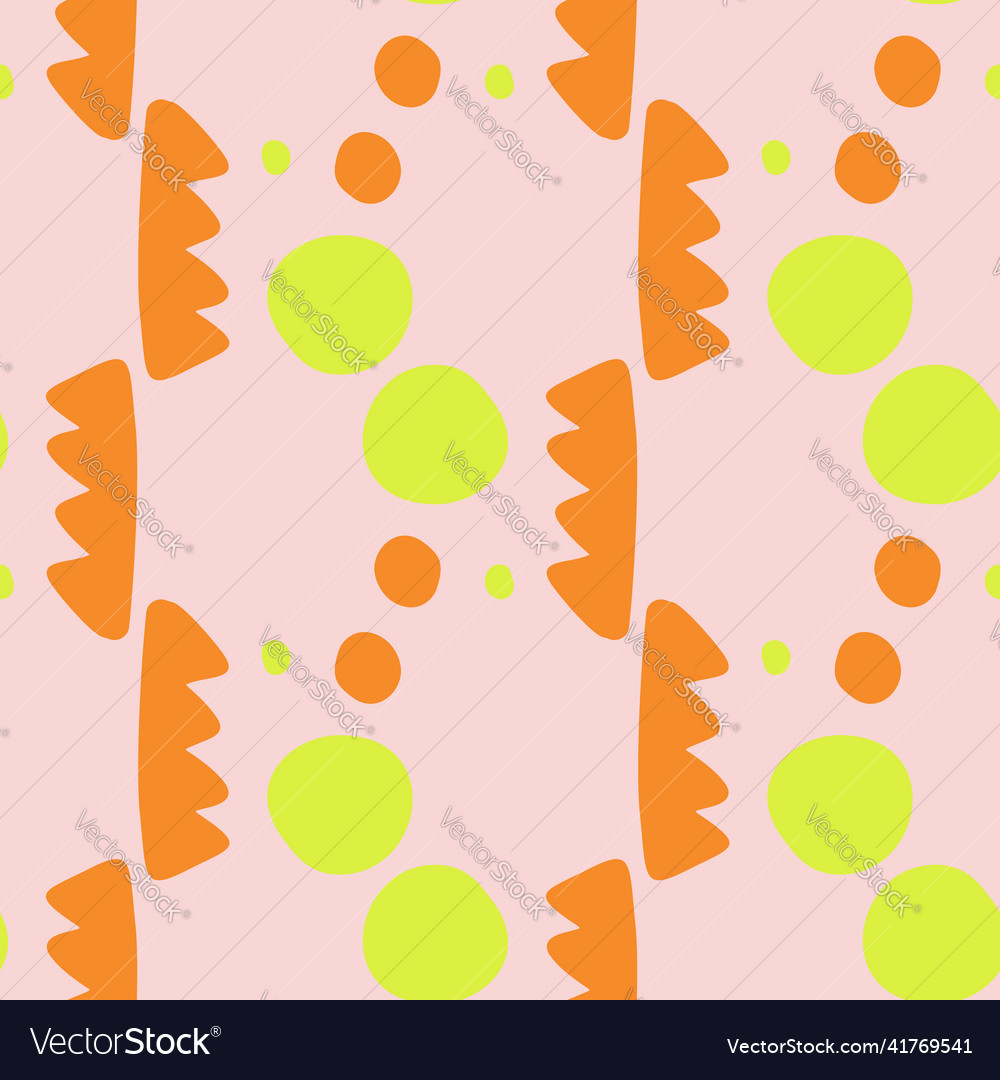 Creative shape seamless pattern various