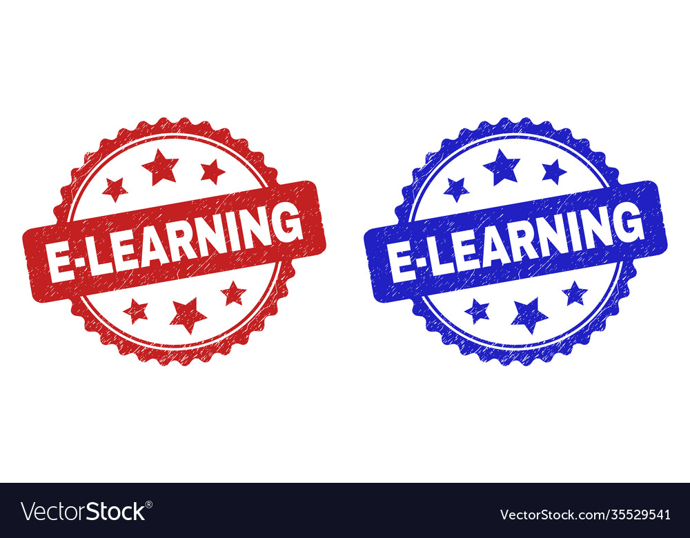 E-learning rosette watermarks using corroded