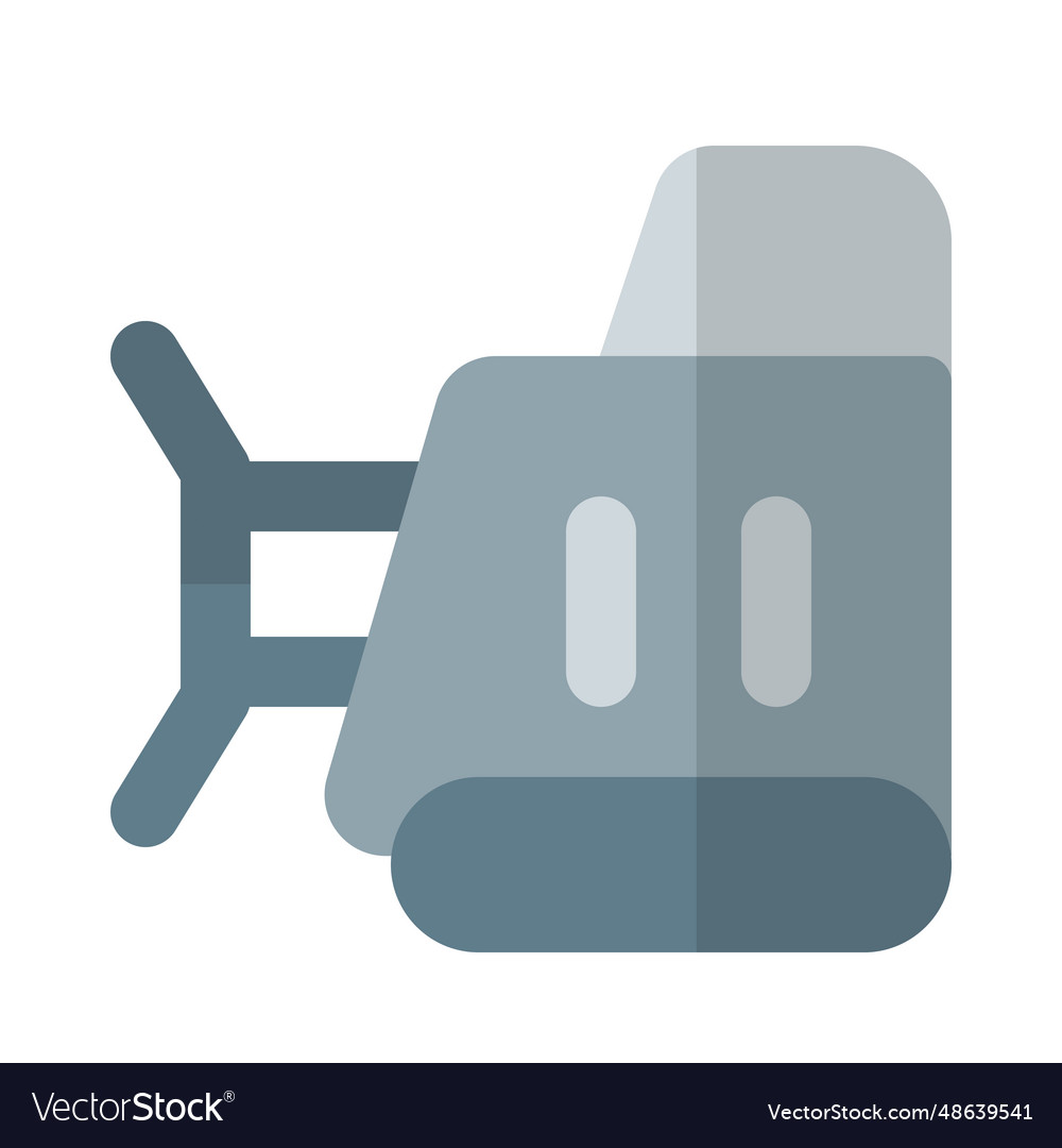 Loader with a front-mounted wide bucket