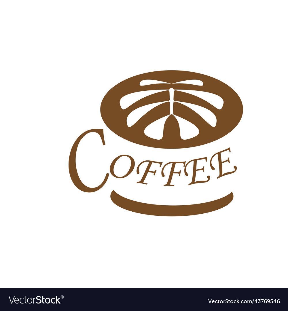 A coffee design Royalty Free Vector Image VectorStock