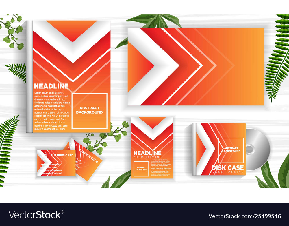 Abstract design banner web template