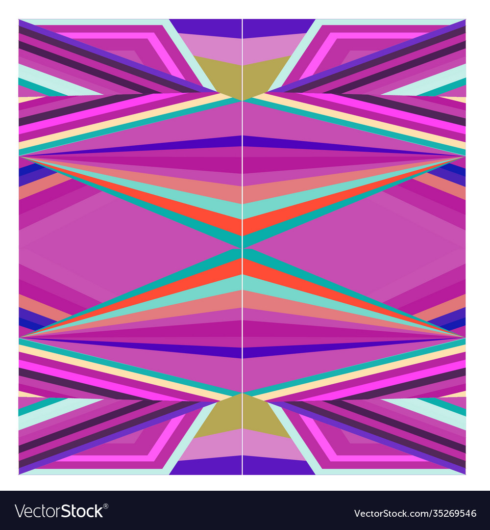 Colorful geometric and curve background pattern