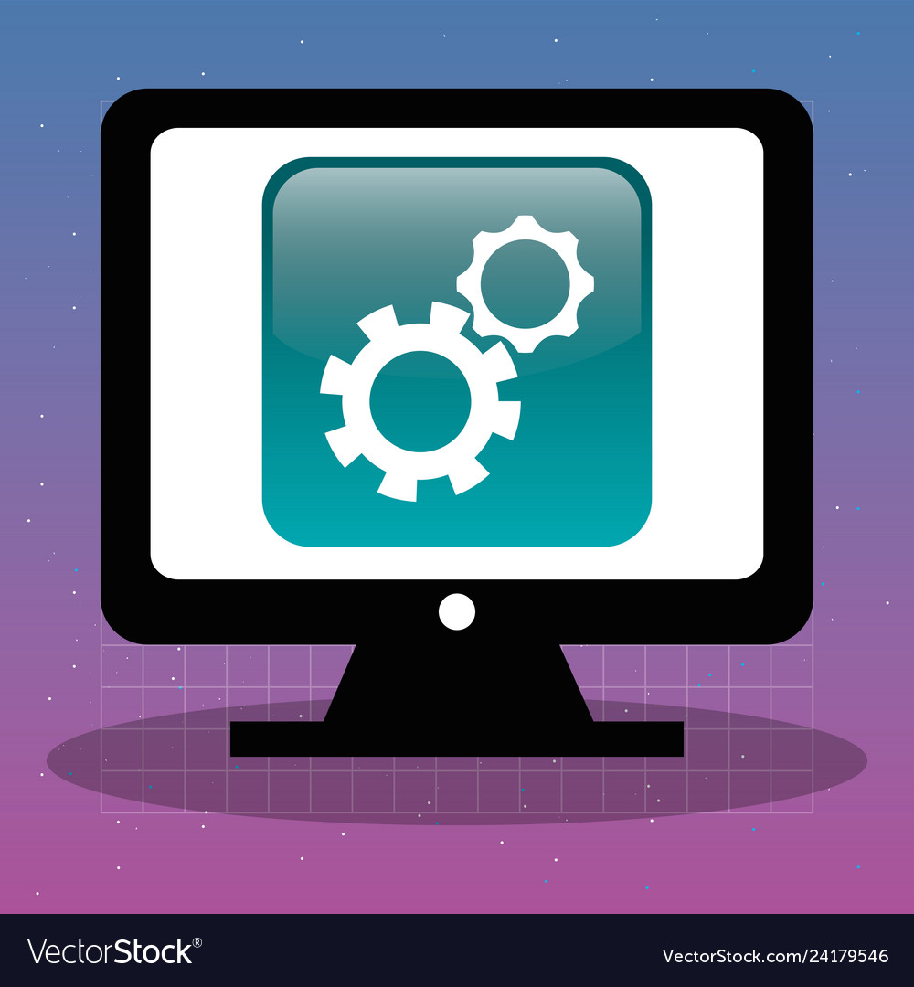 Computer with setup app