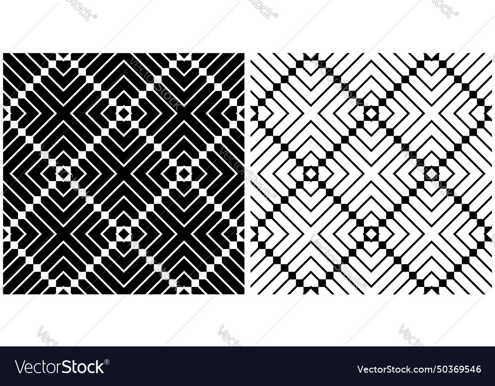 Seamless patterns set