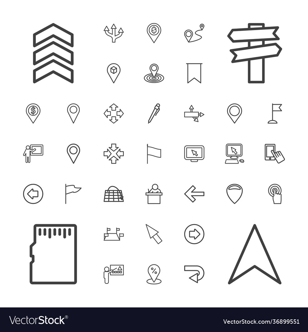 37 pointer icons