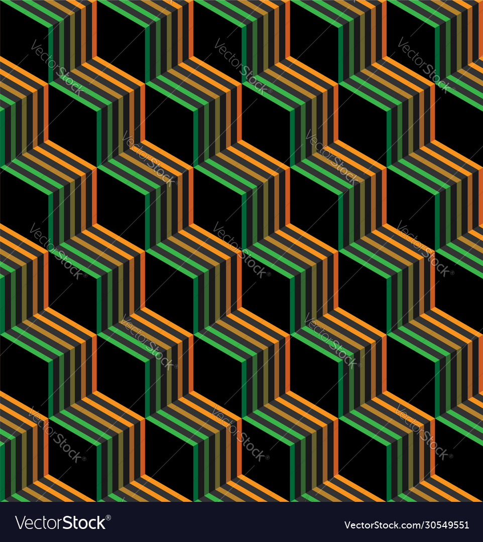 Abstract colors and black background with lines vector image Abstract colors and black background with lines