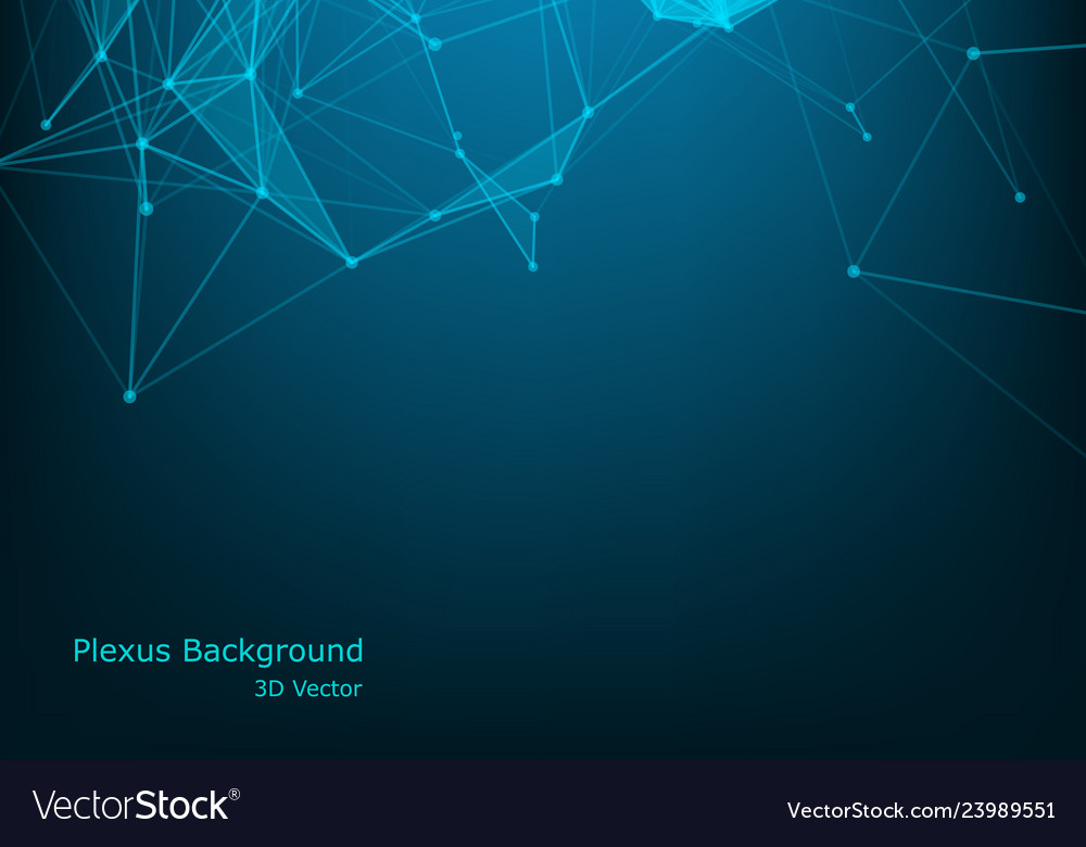 Abstract polygonal background with connected vector image Abstract polygonal background with connected