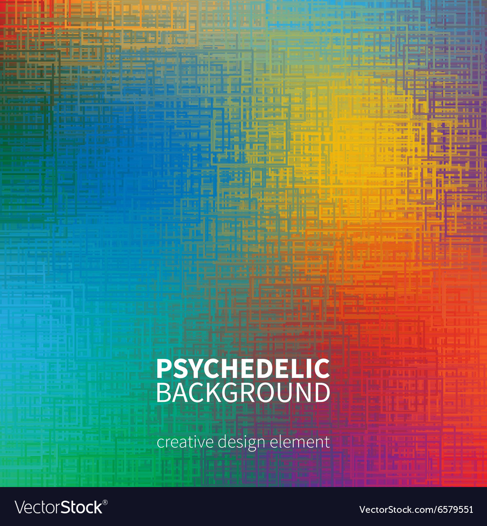 Psychedelic Colorful Texture Background