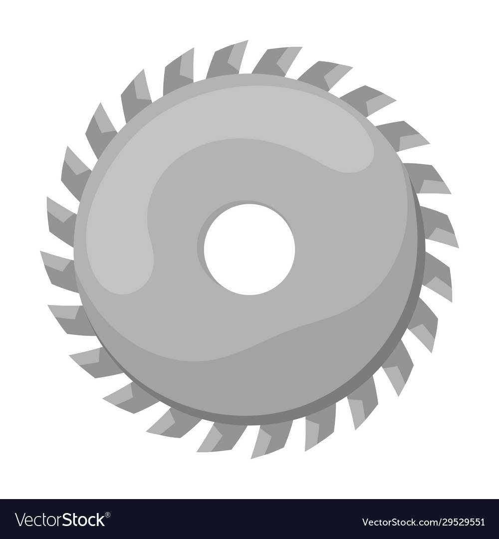 Sawblade iconcartoon icon isoliert