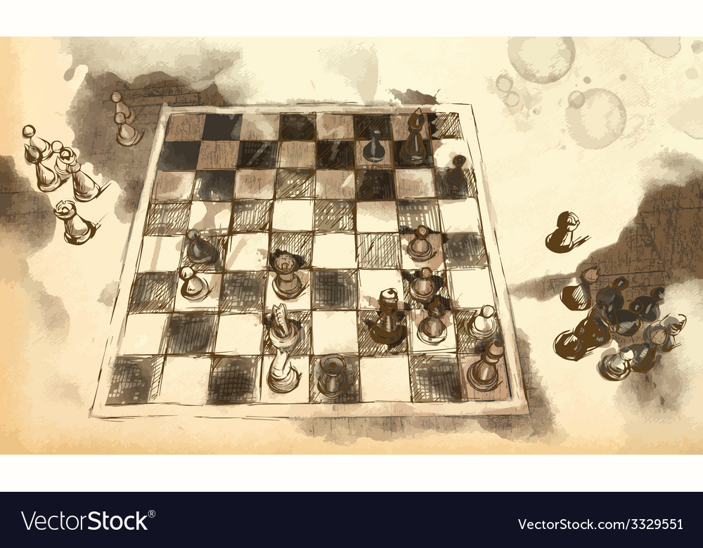 The World's Great Chess Games: Karpov - Kasparov Stock Illustration by  ©kuco #49773055