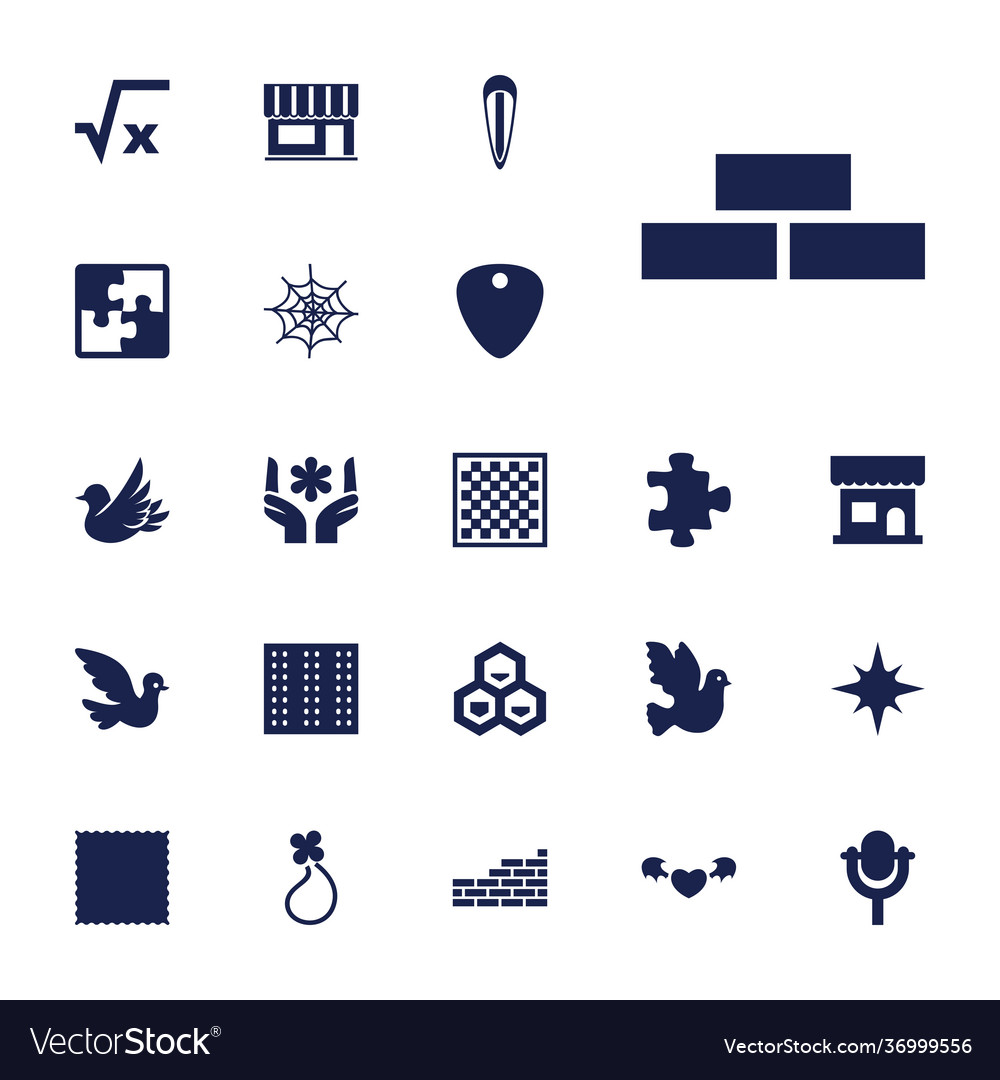 22 pattern icons