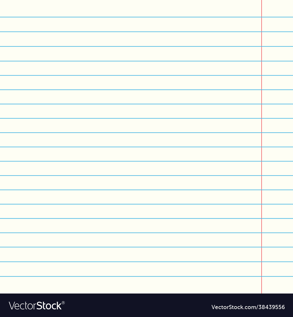 White note notebook paper sheet for text stuck vector image White note notebook paper sheet for text stuck