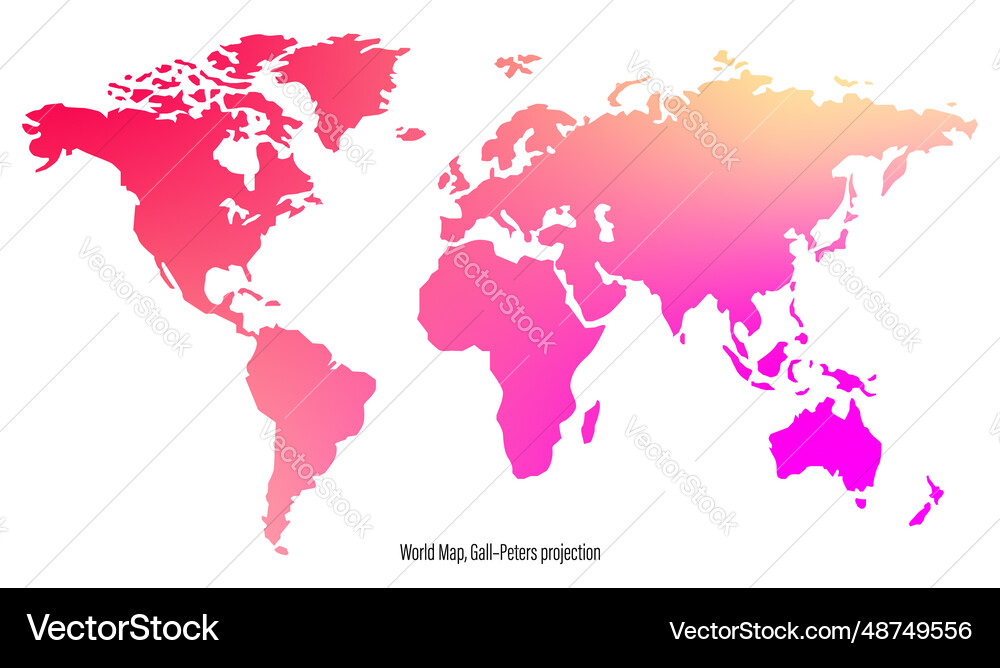 World map Royalty Free Vector Image - VectorStock