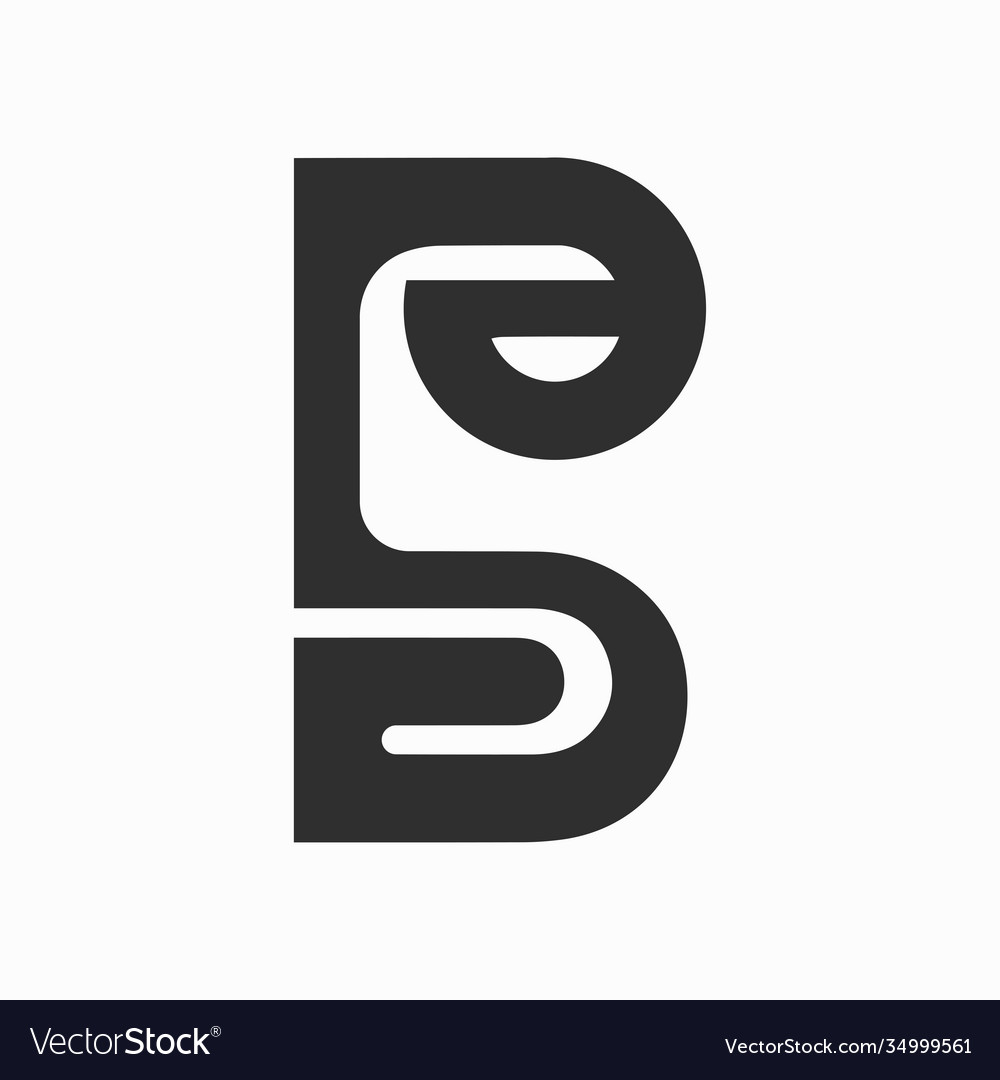 Initial letter logo or be design